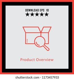 Product Overview  line icon