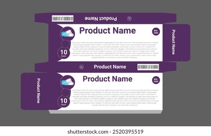  product packaging design templates, Medical box packaging design