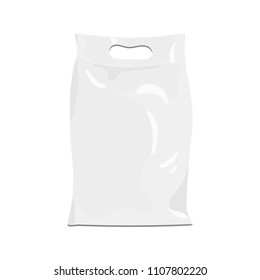 Product packaging. Mock Up, Template. Illustration isolated on white background.