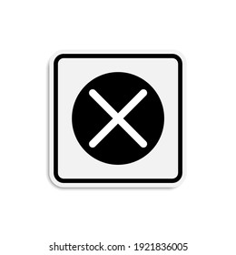 Product packaging symbol. vector illustration