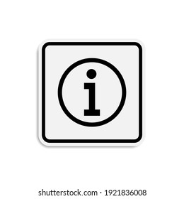 Product packaging symbol. vector illustration