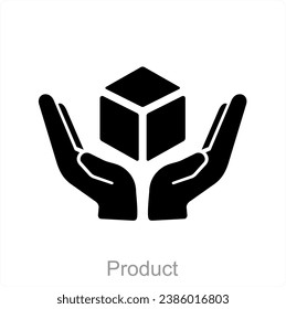 Produkt- und Paketsymbolkonzept