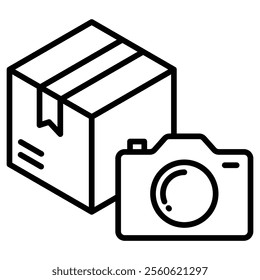 Product Photography Icon Element For Design