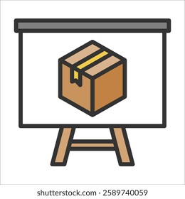 Product Placement Icon Element For Design