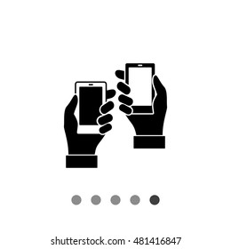 Product placement simple icon