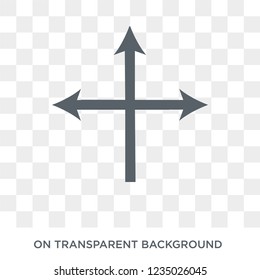Product Positioning icon. Trendy flat vector Product Positioning icon on transparent background from Maps and Locations collection. 