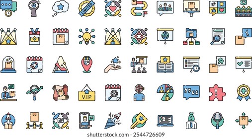 Product presentation icons High-Quality Vector Icons Collection with Editable Stroke. Ideal for Professional and Creative Projects.