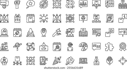 Product presentation icons High-Quality Vector Icons Collection with Editable Stroke. Ideal for Professional and Creative Projects.