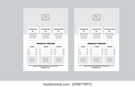 Product Pricing, Product Catalog Design, Product Line Sheet Template, Wholesale Template Layout	
