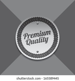 product quality label shadow art