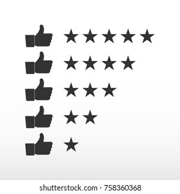 Product rating star.