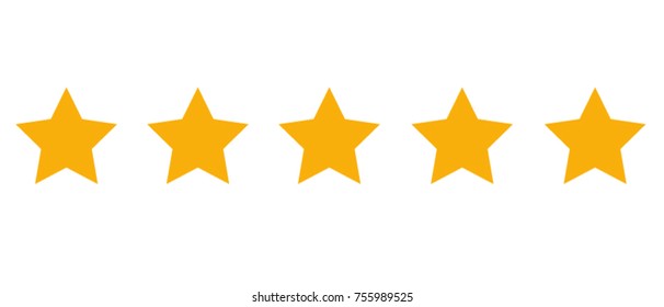 Product rating stars