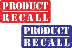 Product Recall Design Logo Vector