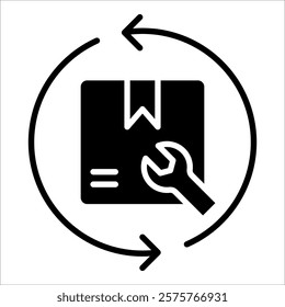 Product Recall Icon Element For Design