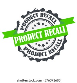 Product Recall Stampsignlogo Stock Vector (Royalty Free) 576371683 ...