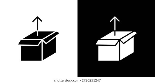 Pictograma plano negro de icono de Autorización de Producto. Para gráficos y Diseño web.