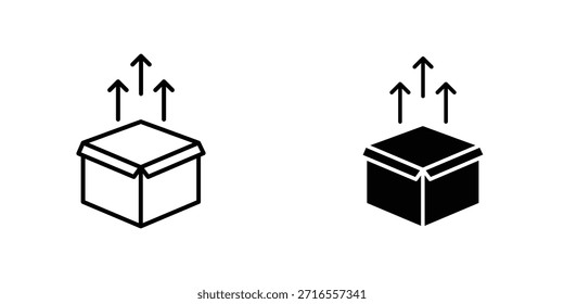 Product release icon design collection. Vector sign and symbol for UI designs