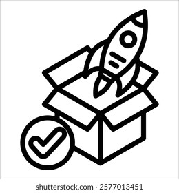 Product Release Icon Element For Design