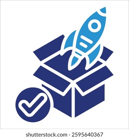 Product Release Icon Element For Design