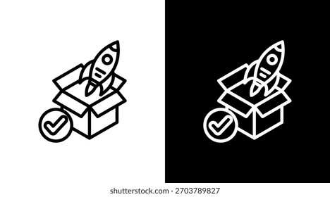 Autorización de Producto con diseño de conjunto de iconos