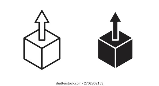 Producto Autorización icono Vector elemento de diseño aislado. EPS10