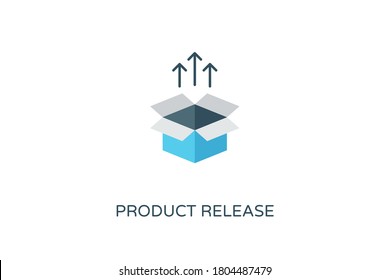 Product Release  Icon In Vector. Logotype