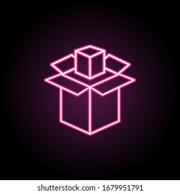 product release line icon on white background
