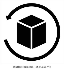 Product Return Icon Element For Design