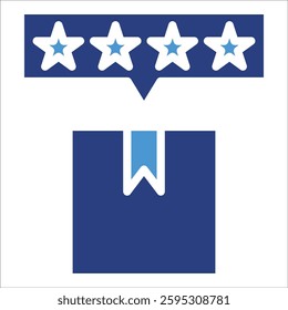 Product Review Icon Element For Design