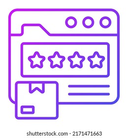 revisión de productos Diseño de conceptos modernos, ilustración vectorial