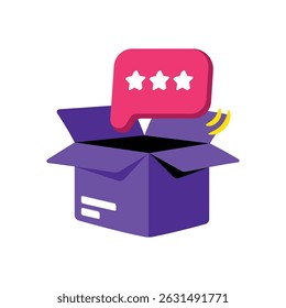 Product Review Vector style icon. Eps 10 file