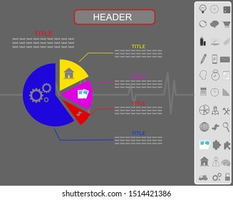 Product roadmap,mind map template business infographics and  icon pack 