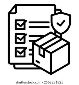 Product Safety Standards Icon Element For Design