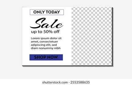 Product Sale Web Banner Template