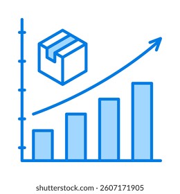 Product Sales Icon Element for Design