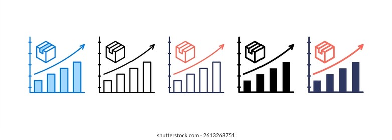 Product Sales Icon Element for Design
