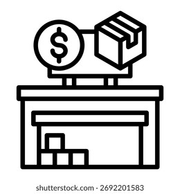 Elemento de icono de ventas de Producto para diseño
