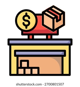 Elemento de icono de ventas de Producto para diseño