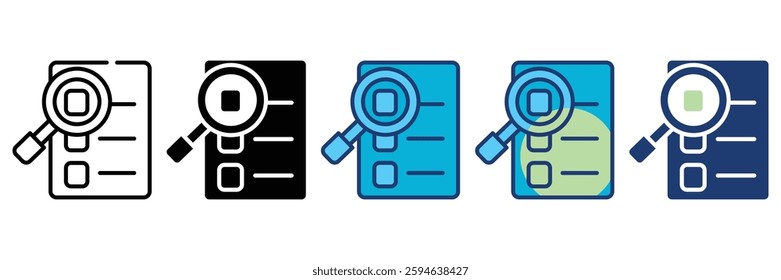 Product Search Icon Element For Design