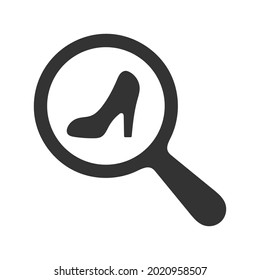 product searching icon design vector