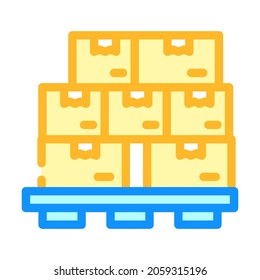 product and service color icon vector. product and service sign. isolated symbol illustration