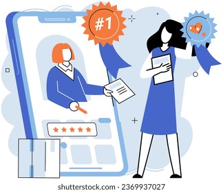 Product to service model. Vector illustration. The business model determines companys approach to product development Efficient production processes ensure timely delivery goods and services