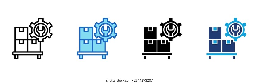Icono de Producto y servicios Multi Style Ilustración vectorial