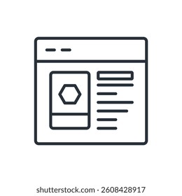 product sheets icons isolated on White Background. Flat style design
