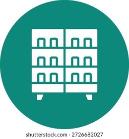 Product Shelf Vector Icon Design Illustration