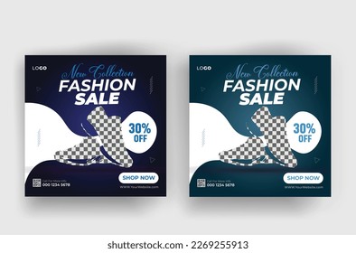 product social media post design template for your business