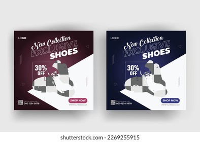 product social media post design template for your business
