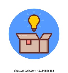 Product Solution Icon In Vector. Logotype