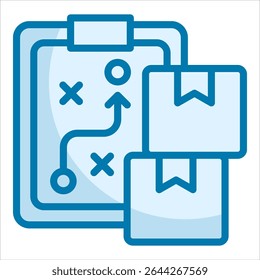 Elemento De Icono De Estrategia De Producto Para Diseño