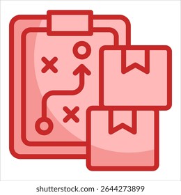 Elemento De Icono De Estrategia De Producto Para Diseño